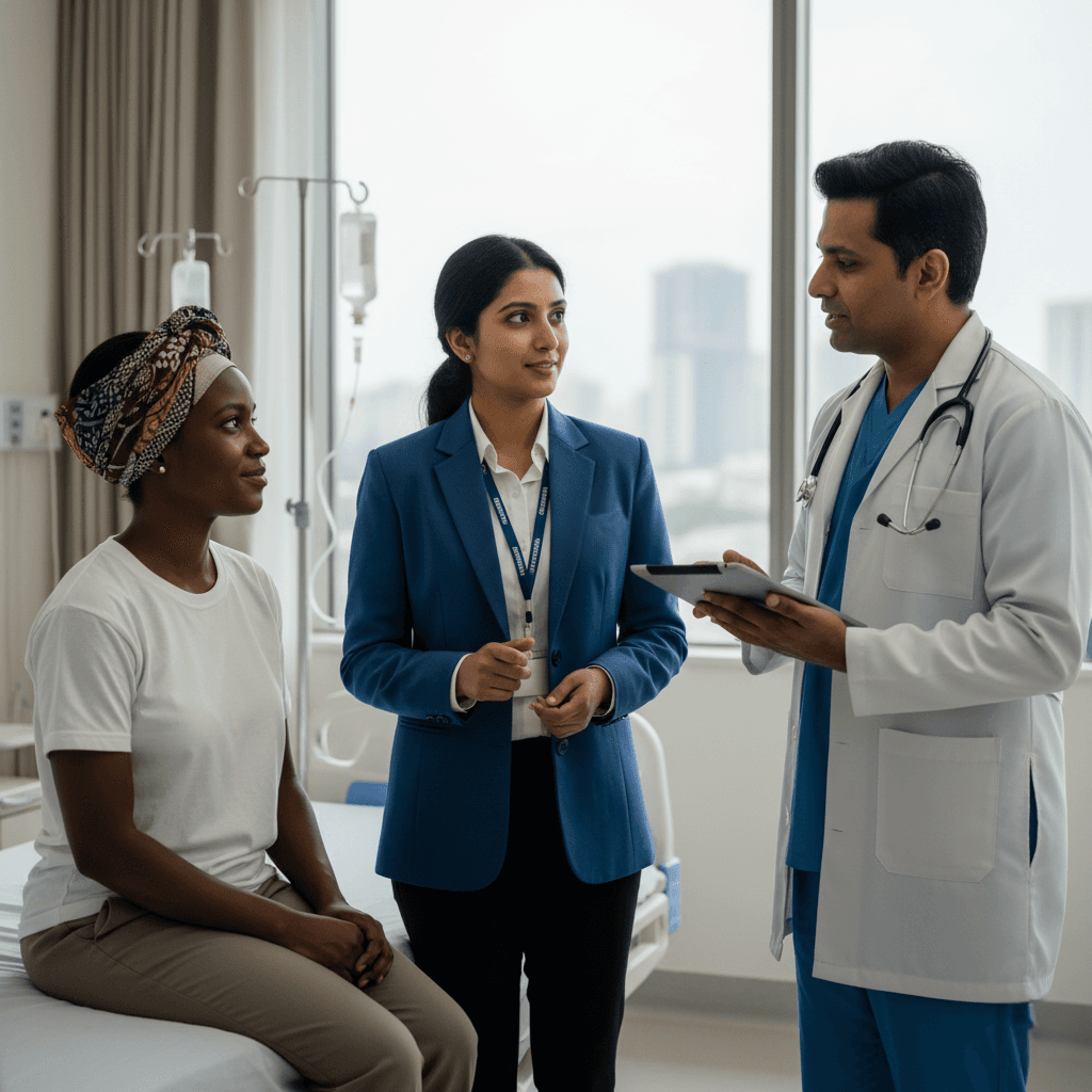 International patient consultation