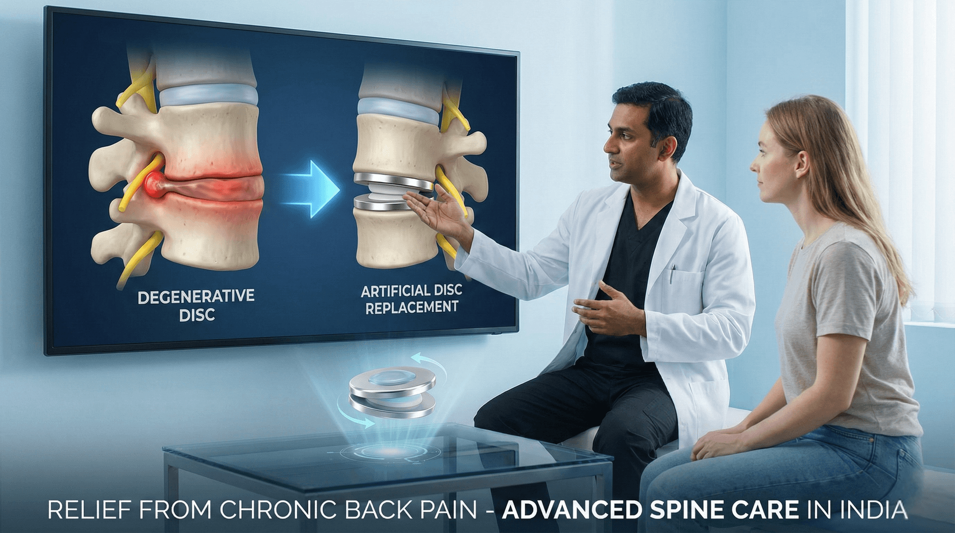 Операция по замене искусственного диска в Индии: Полное руководство для иностранных пациентов – 2025