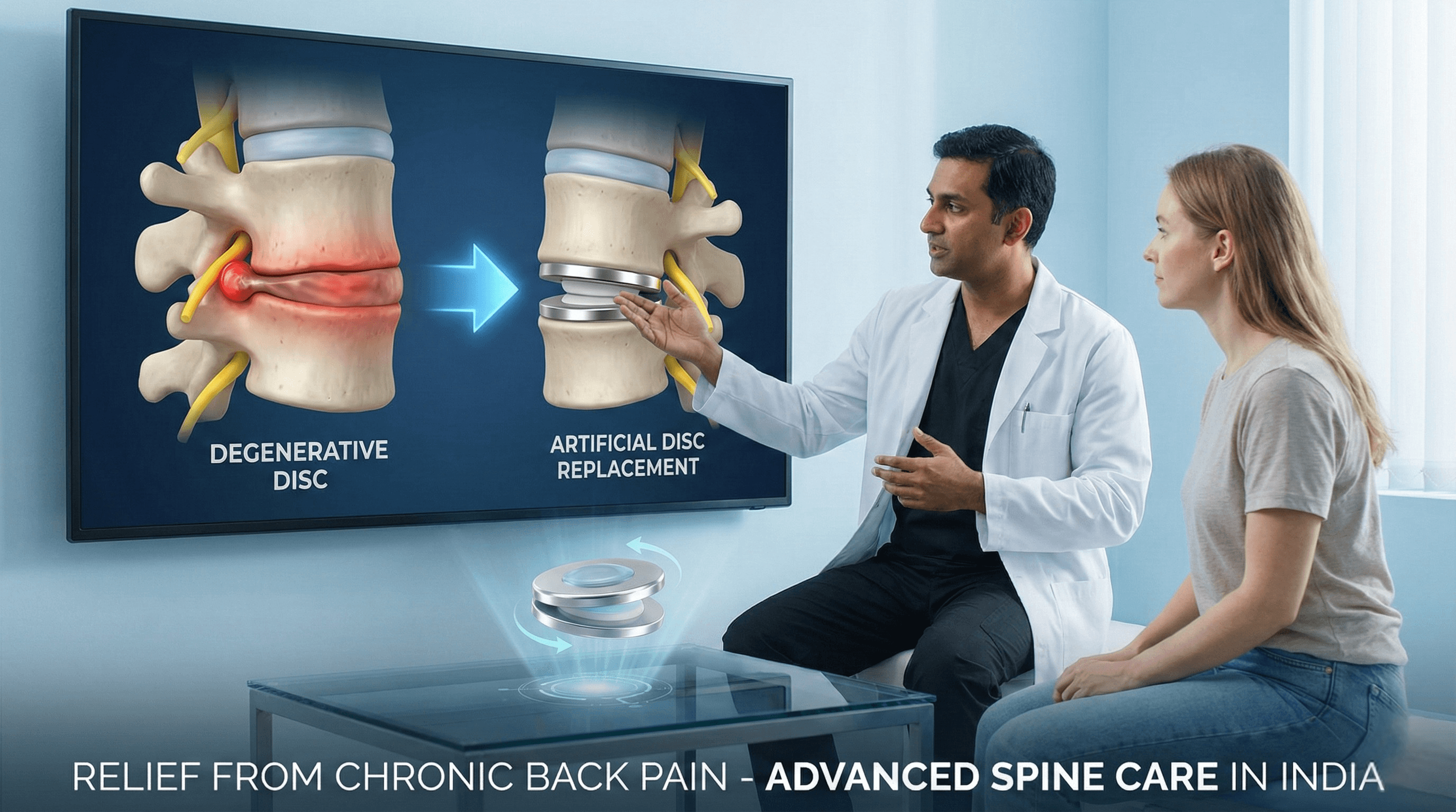 Операция по замене искусственного диска в Индии: Полное руководство для иностранных пациентов – 2025