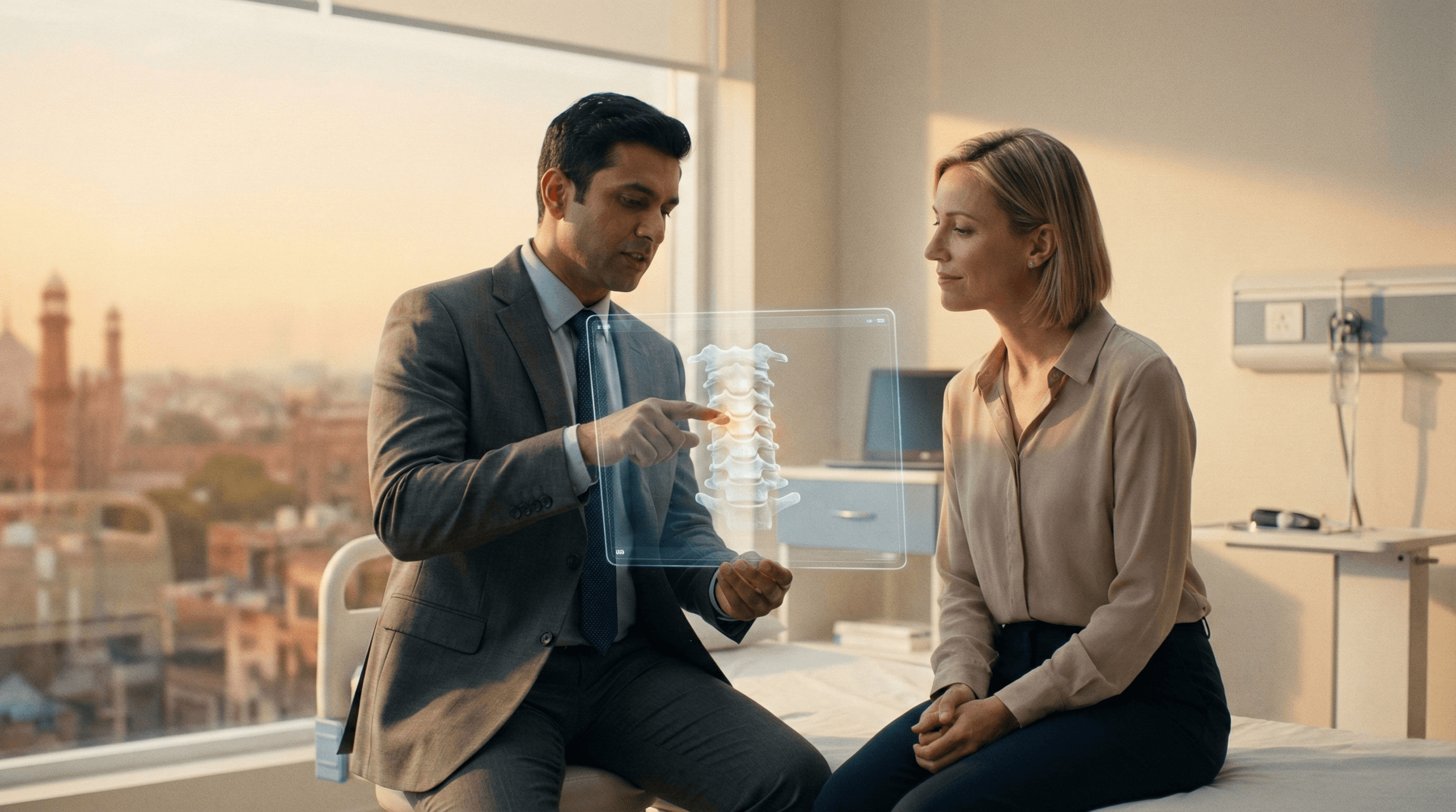 Понимание хирургии шейного отдела позвоночника в Индии: Полное руководство для иностранных пациентов – 2025