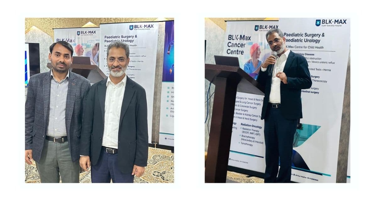 VRH Healthcare Director at BLK-Max Hospital Meet